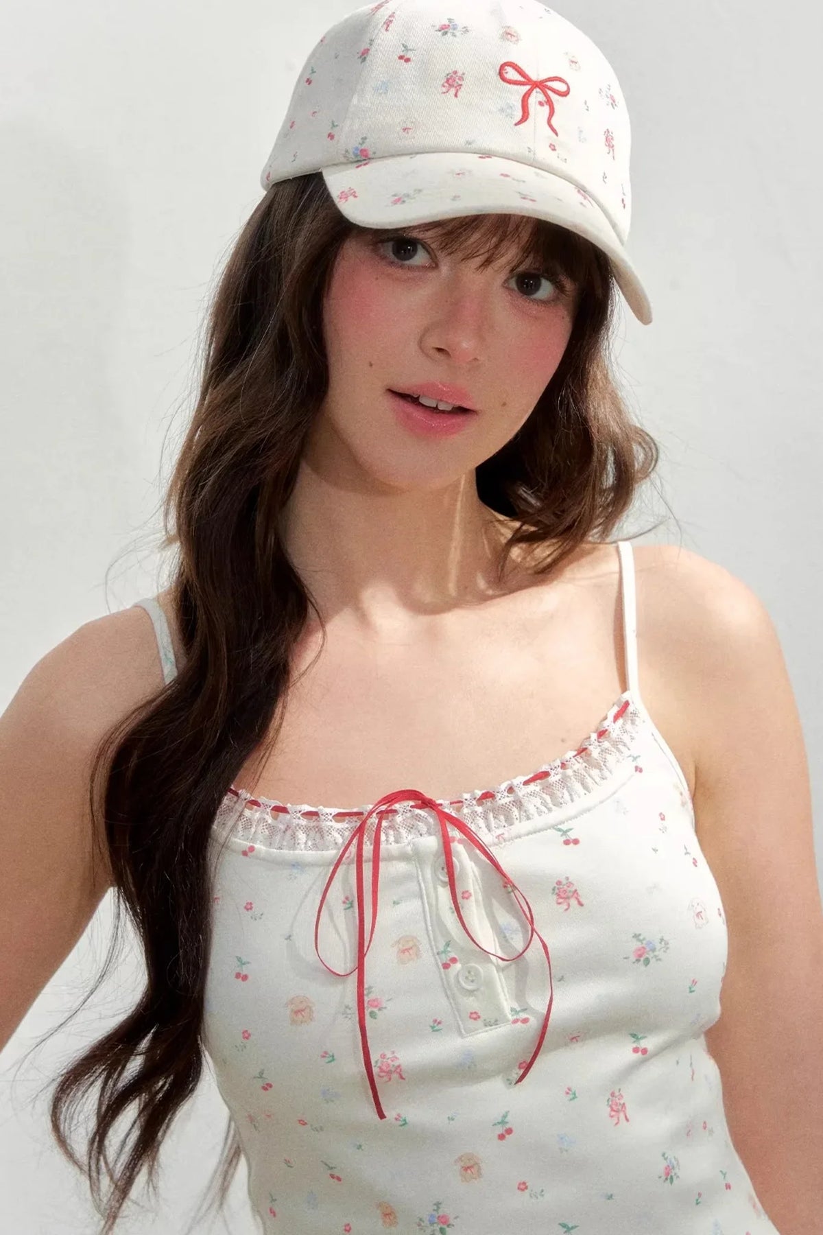 Hand-Painted Floral Sun Hat