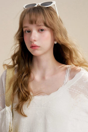 Hand-Painted Rose Jacquard Shirt