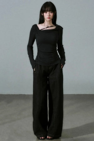 Handmade Beaded Tencel Top
