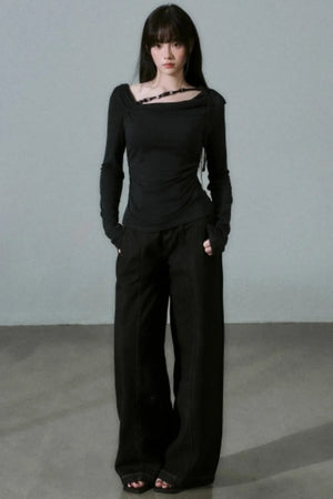 Handmade Beaded Tencel Top