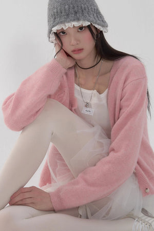 Handmade Crochet Knit Cardigan