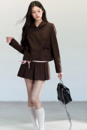 Hazelnut Lace Ballet Base Layer Top