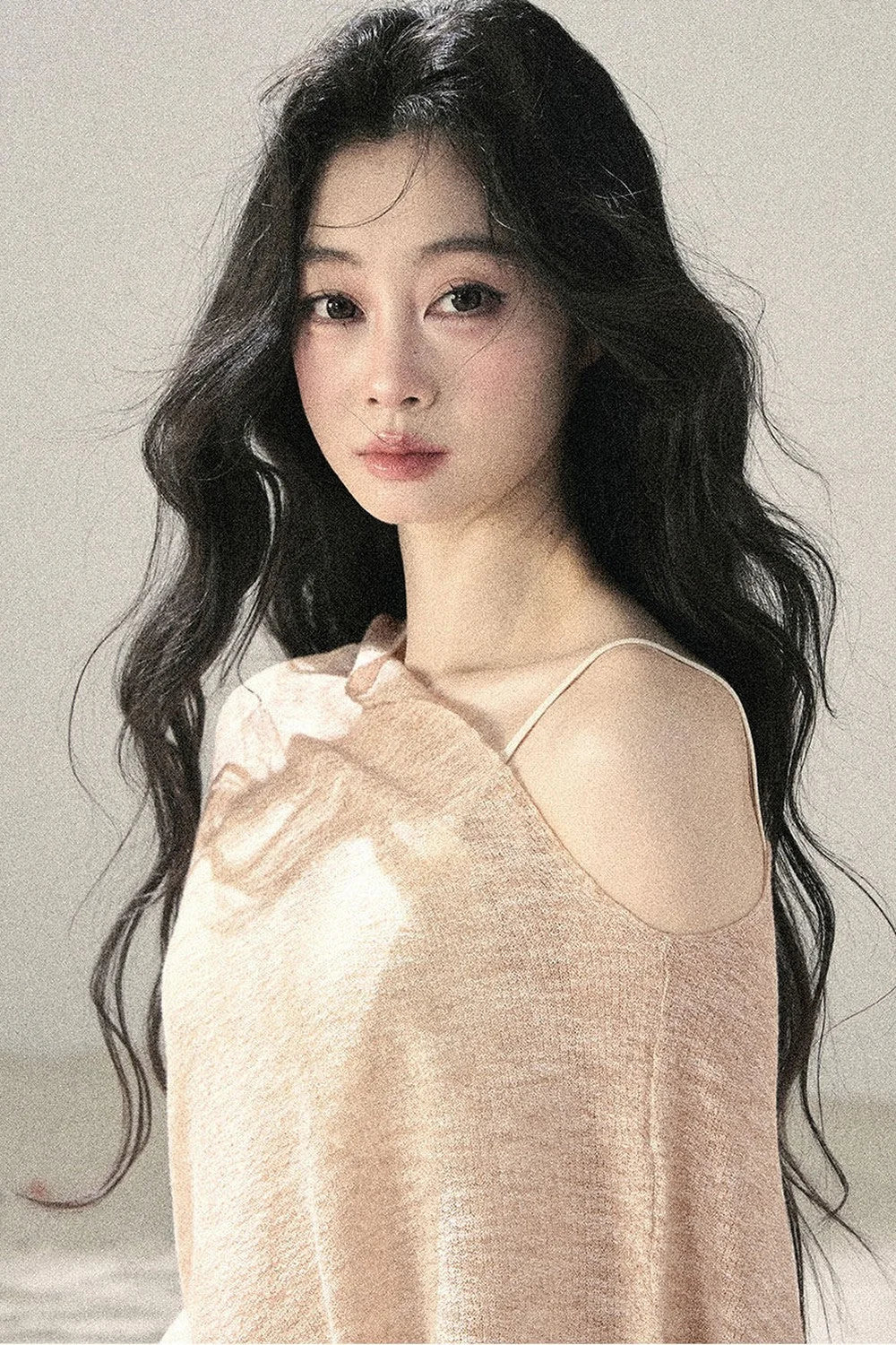 Hazy Mist Off-Shoulder Top Set-Up