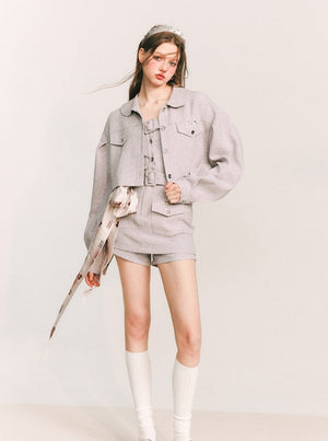 Heart-beating three-piece set
