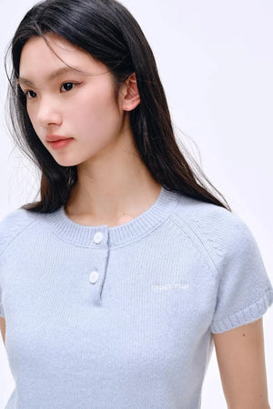 Heartbeat Dialogue Knit Skirt Set-Up