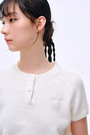 Heartbeat Dialogue Knit Skirt Set-Up
