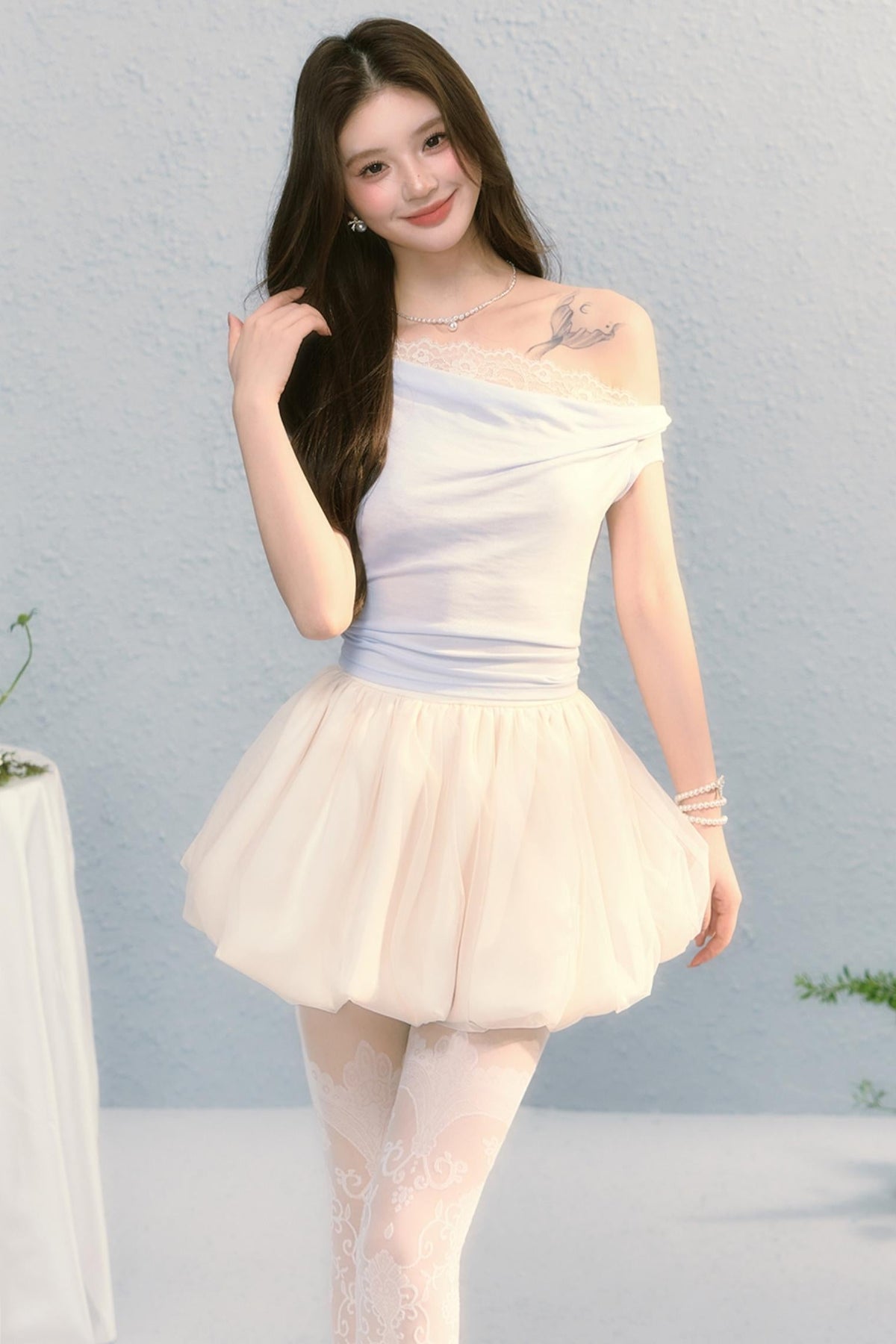 Heartbeat Lace Top