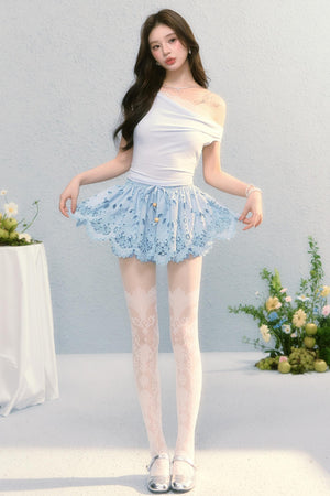 Heartbeat Lace Top