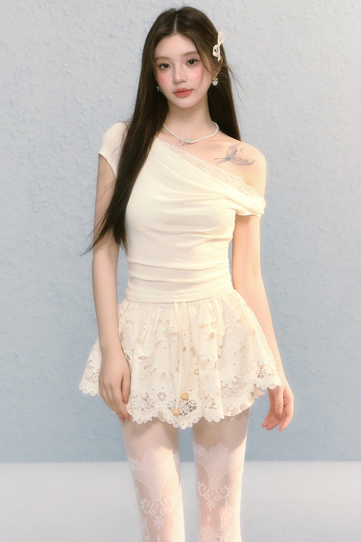 Heartbeat Lace Top