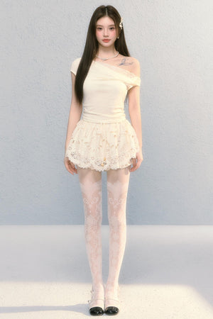 Heartbeat Lace Top