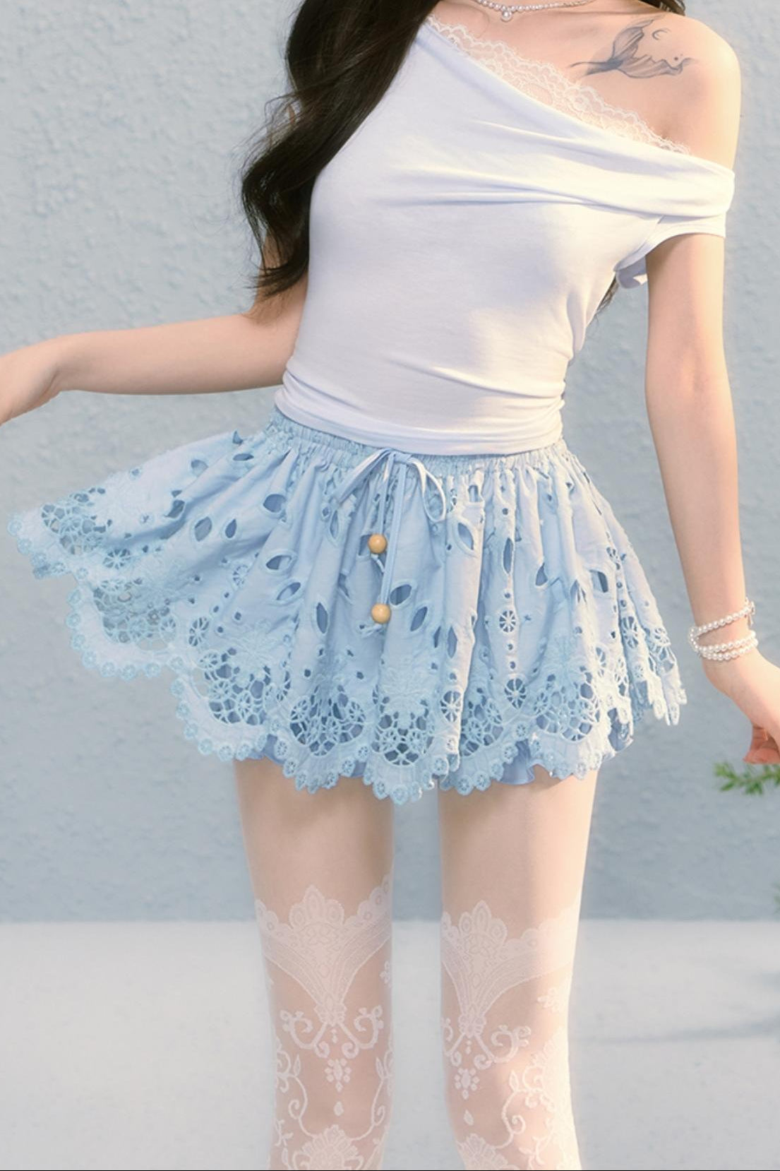 Heartbeat Lace Top