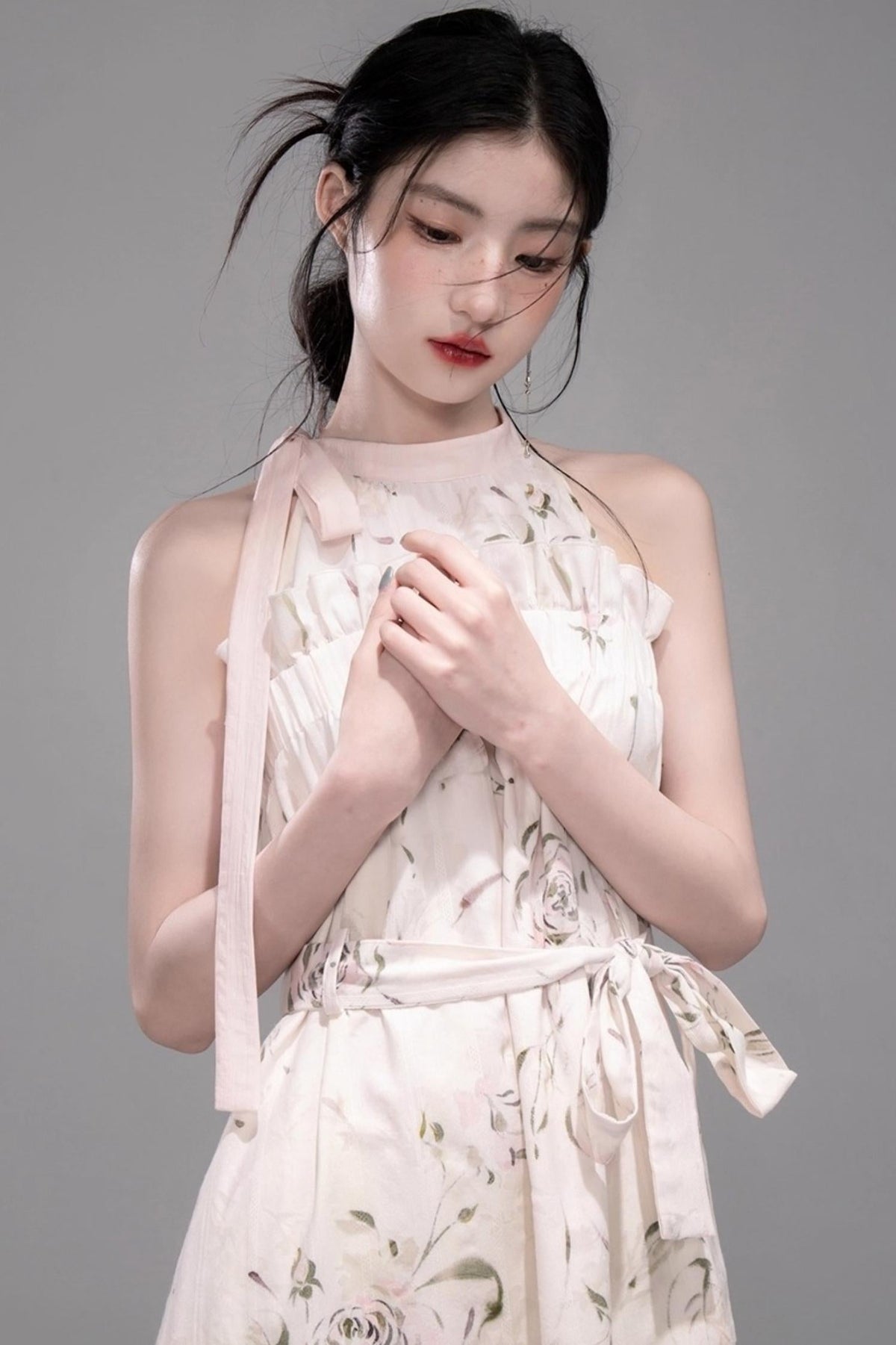 Heartbeat Muse Sea Salt Rose Dress