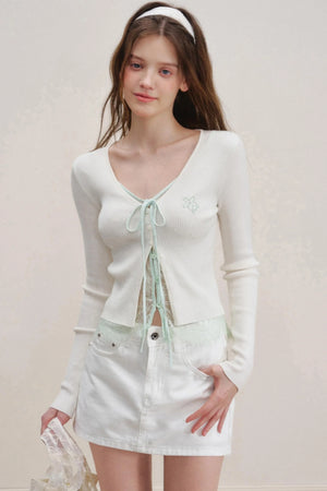 Heartfelt Layered Lace Cardigan