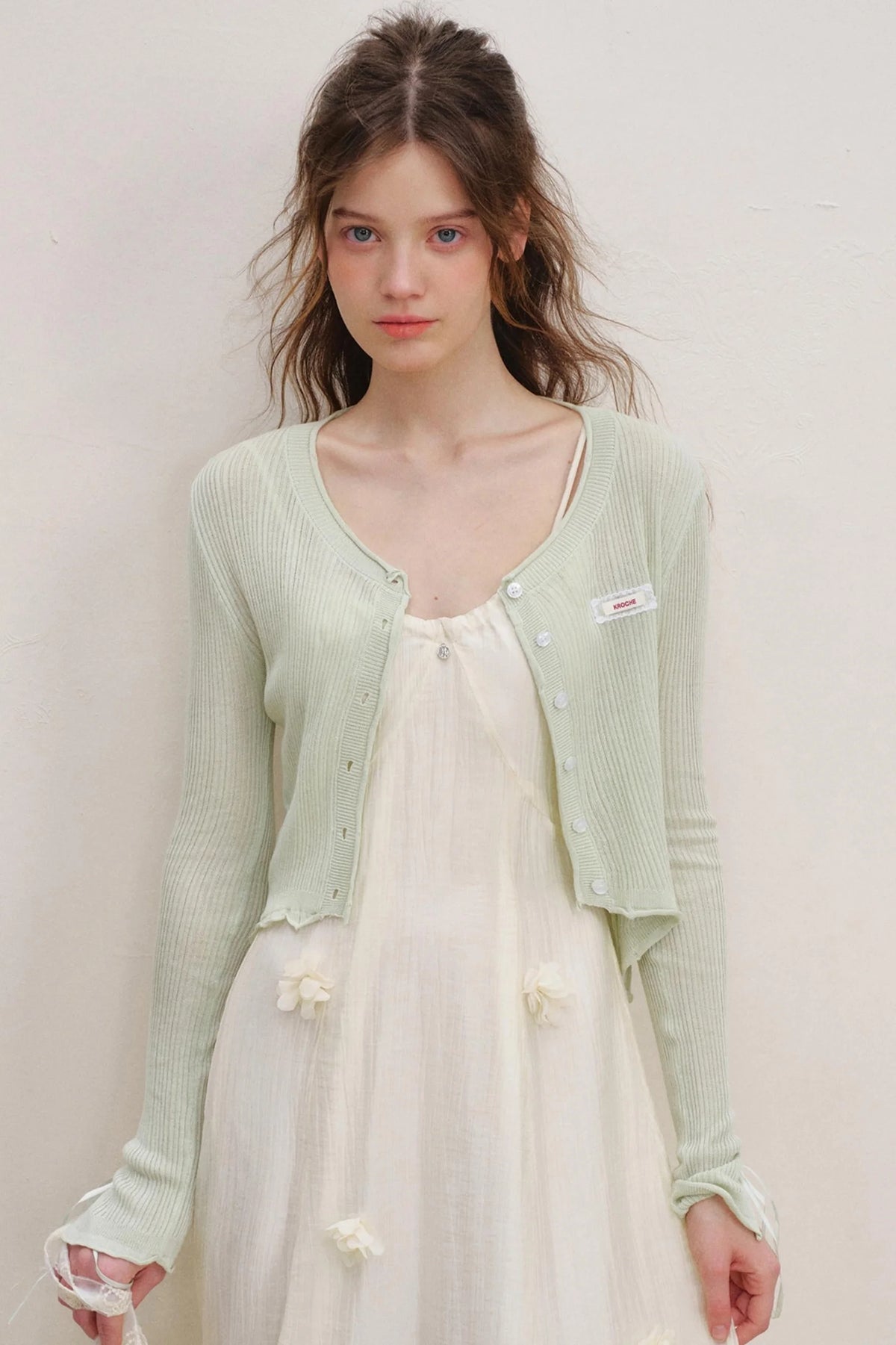 Heartfelt Sheer Knit Cardigan