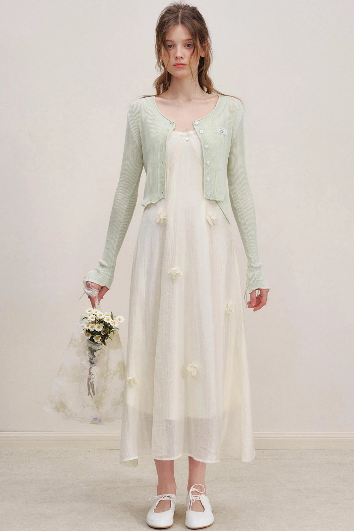 Heartfelt Sheer Knit Cardigan