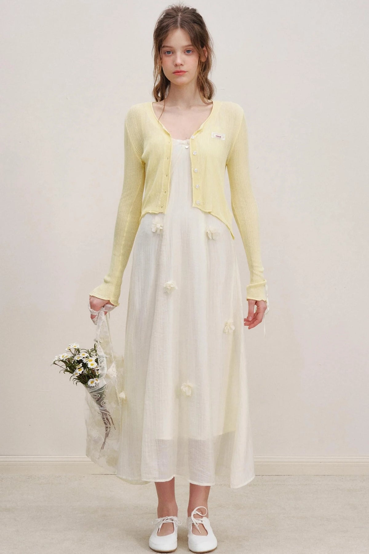 Heartfelt Sheer Knit Cardigan