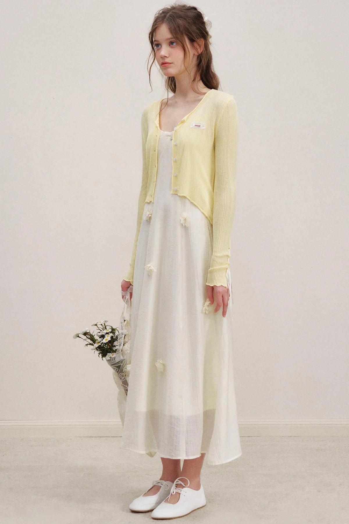 Heartfelt Sheer Knit Cardigan
