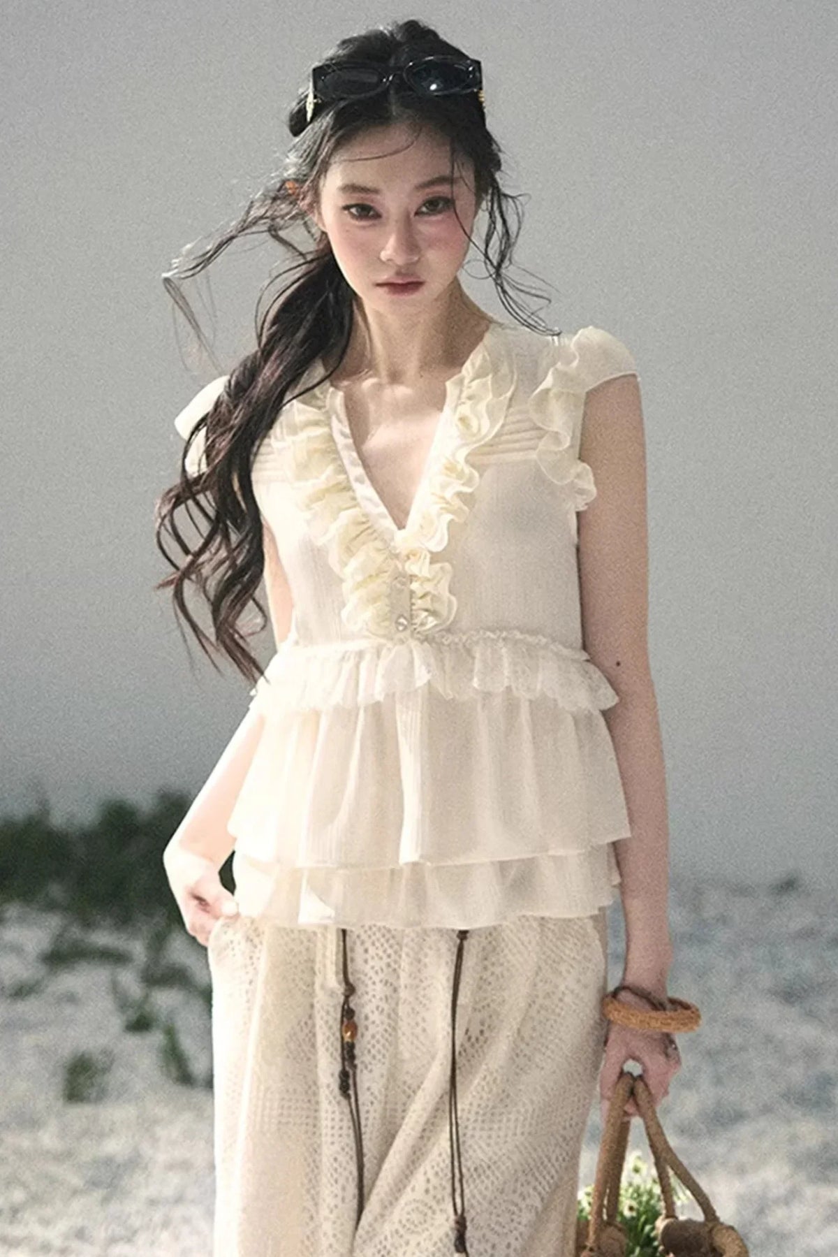 Heartlight Ruffled Blouse