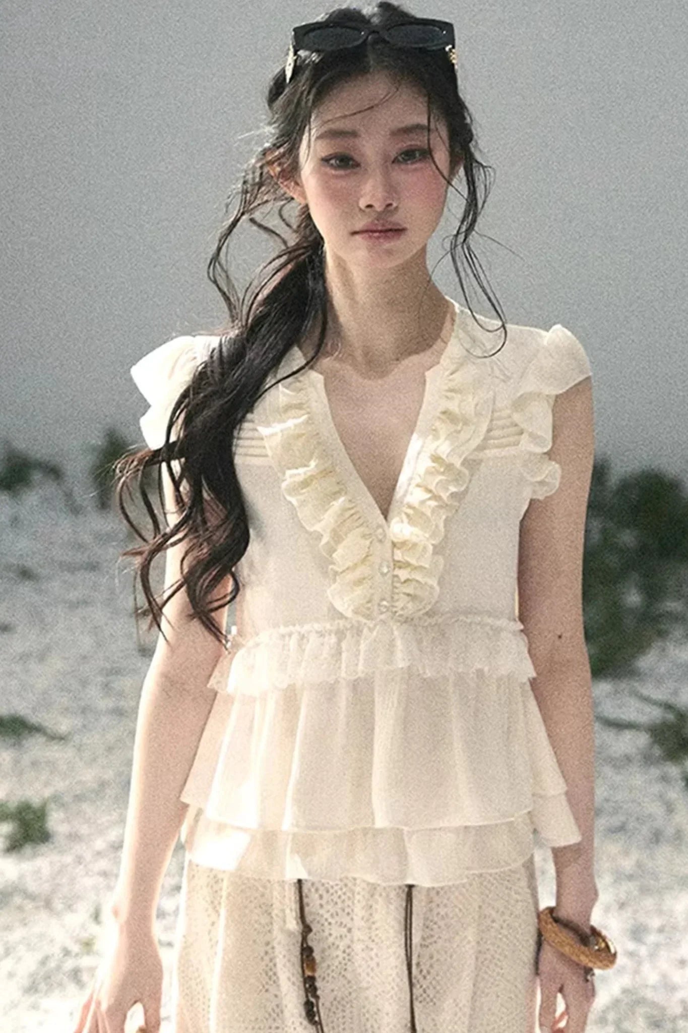 Heartlight Ruffled Blouse