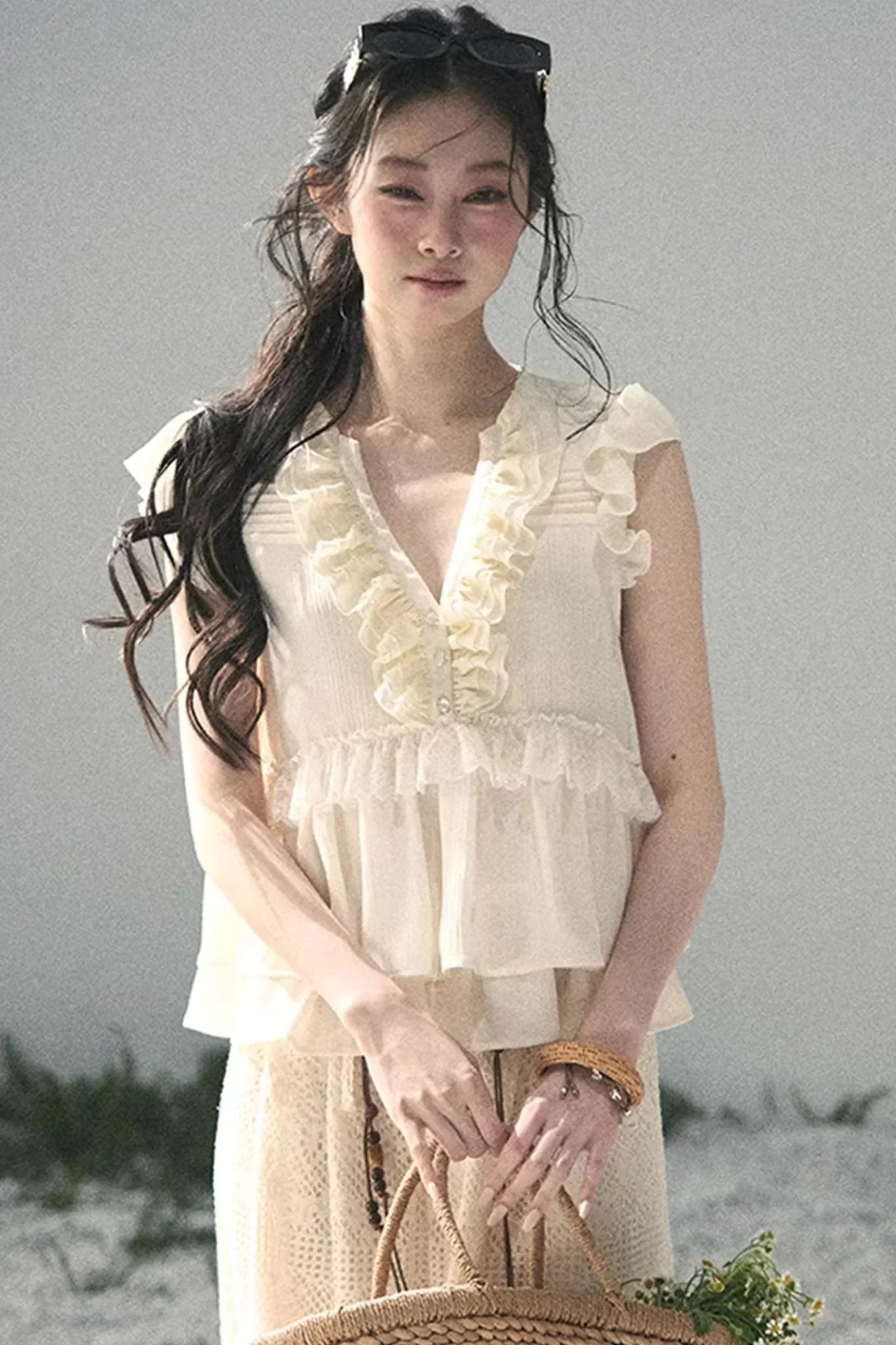 Heartlight Ruffled Blouse