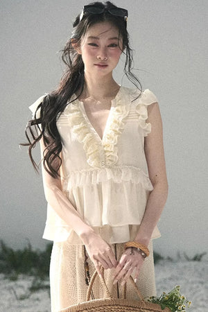 Heartlight Ruffled Blouse