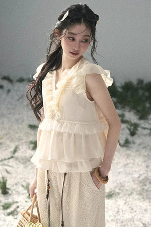 Heartlight Ruffled Blouse