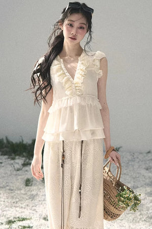 Heartlight Ruffled Blouse