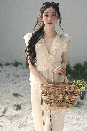 Heartlight Ruffled Blouse