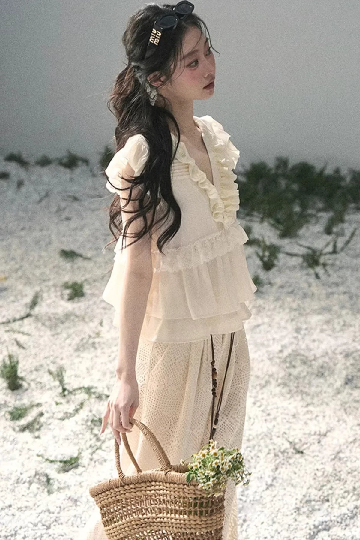 Heartlight Ruffled Blouse