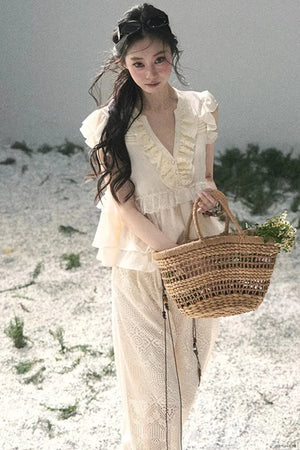 Heartlight Ruffled Blouse