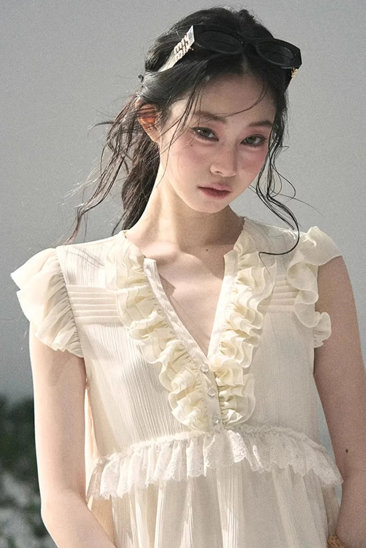 Heartlight Ruffled Blouse