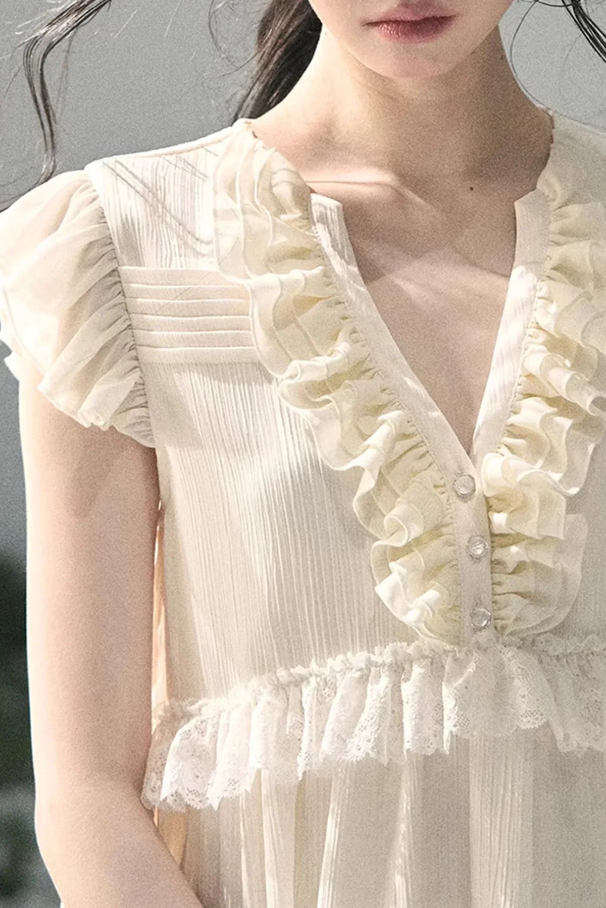 Heartlight Ruffled Blouse