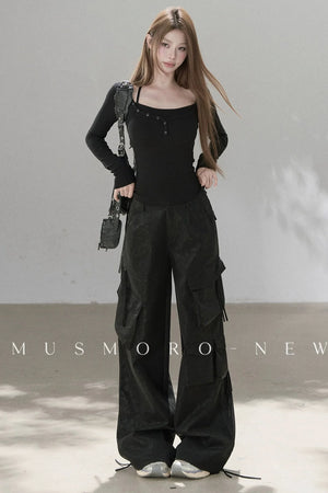 Heavy-Duty Leather Workwear Pants