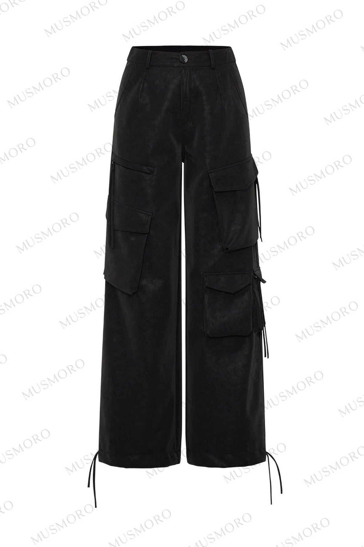 Heavy-Duty Leather Workwear Pants