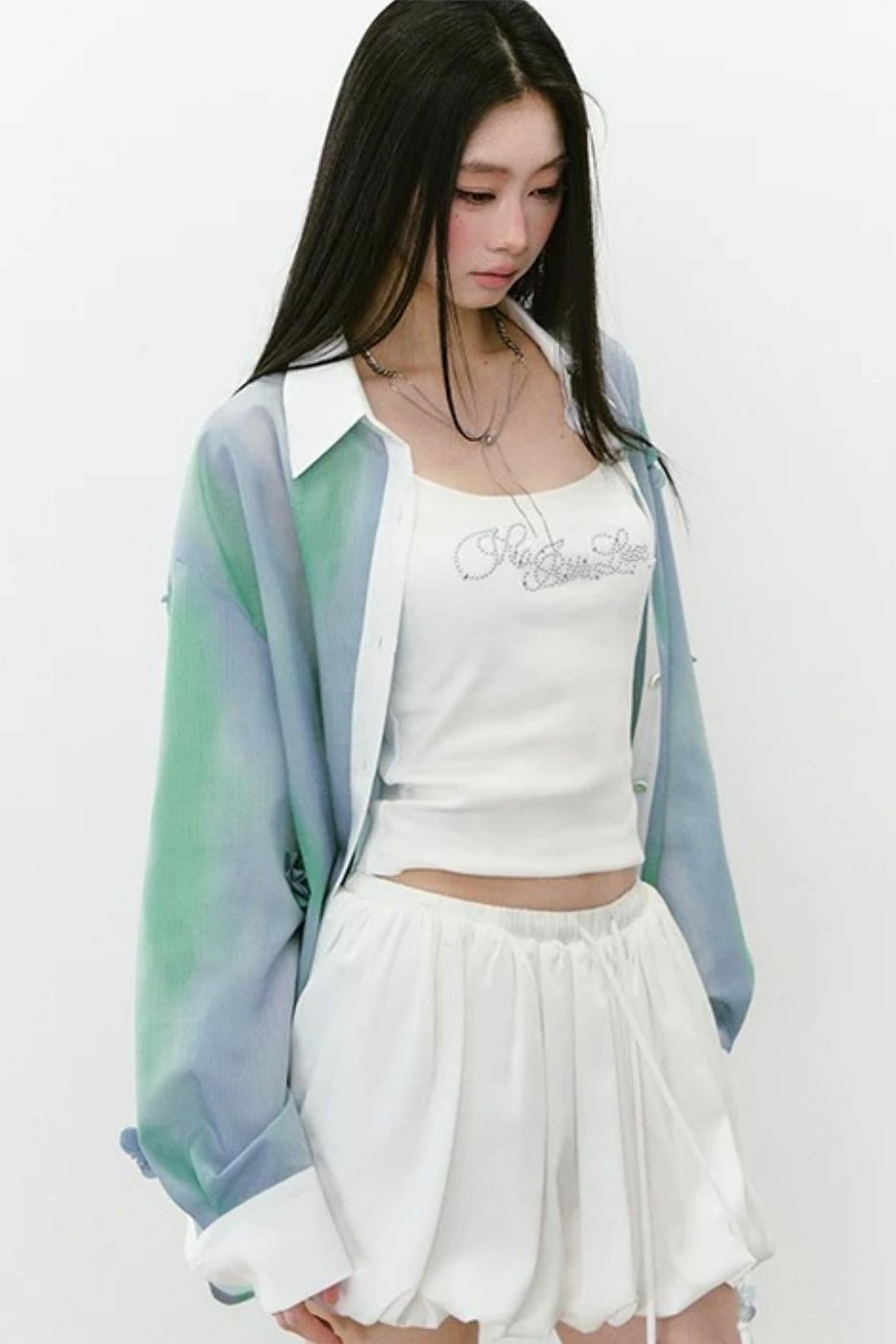 Heavy Floral Sun-Protective Shirt