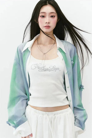 Heavy Floral Sun-Protective Shirt