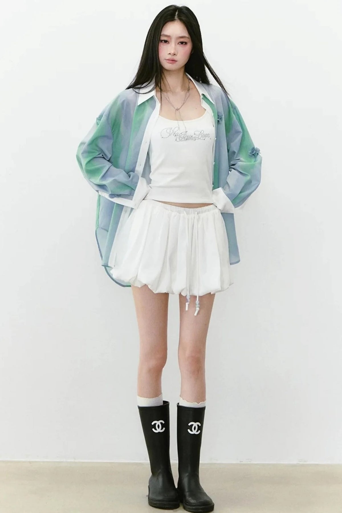 Heavy Floral Sun-Protective Shirt