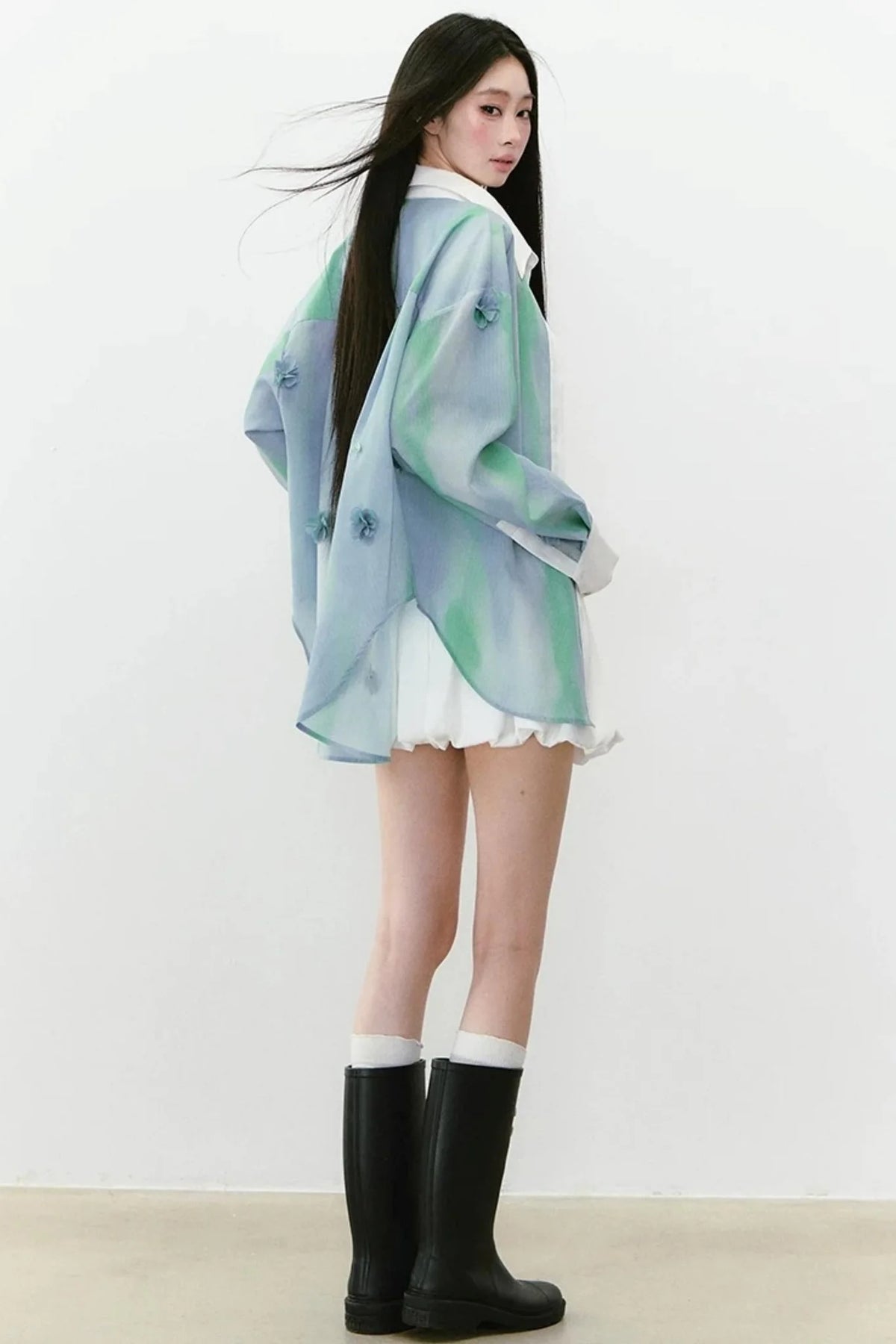 Heavy Floral Sun-Protective Shirt