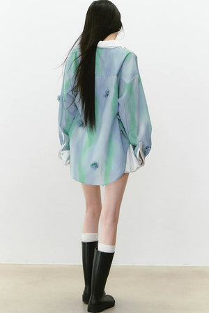 Heavy Floral Sun-Protective Shirt