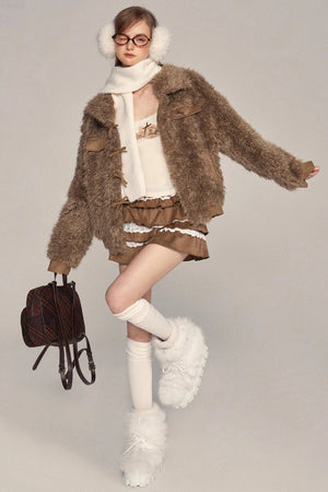 Heavy Industry Lace A-Line Skirt