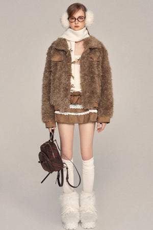 Heavy Industry Lace A-Line Skirt