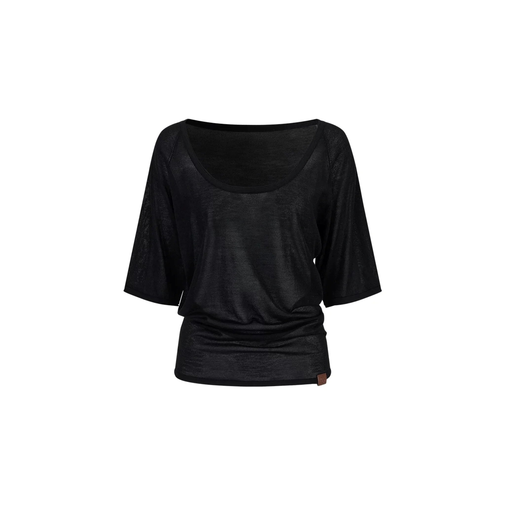 Heavyweight Lyocell Batwing Top