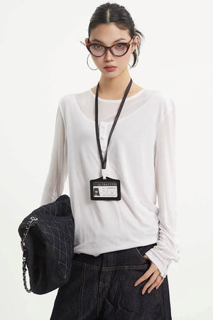 Henry Fake Two-Piece Sweater
