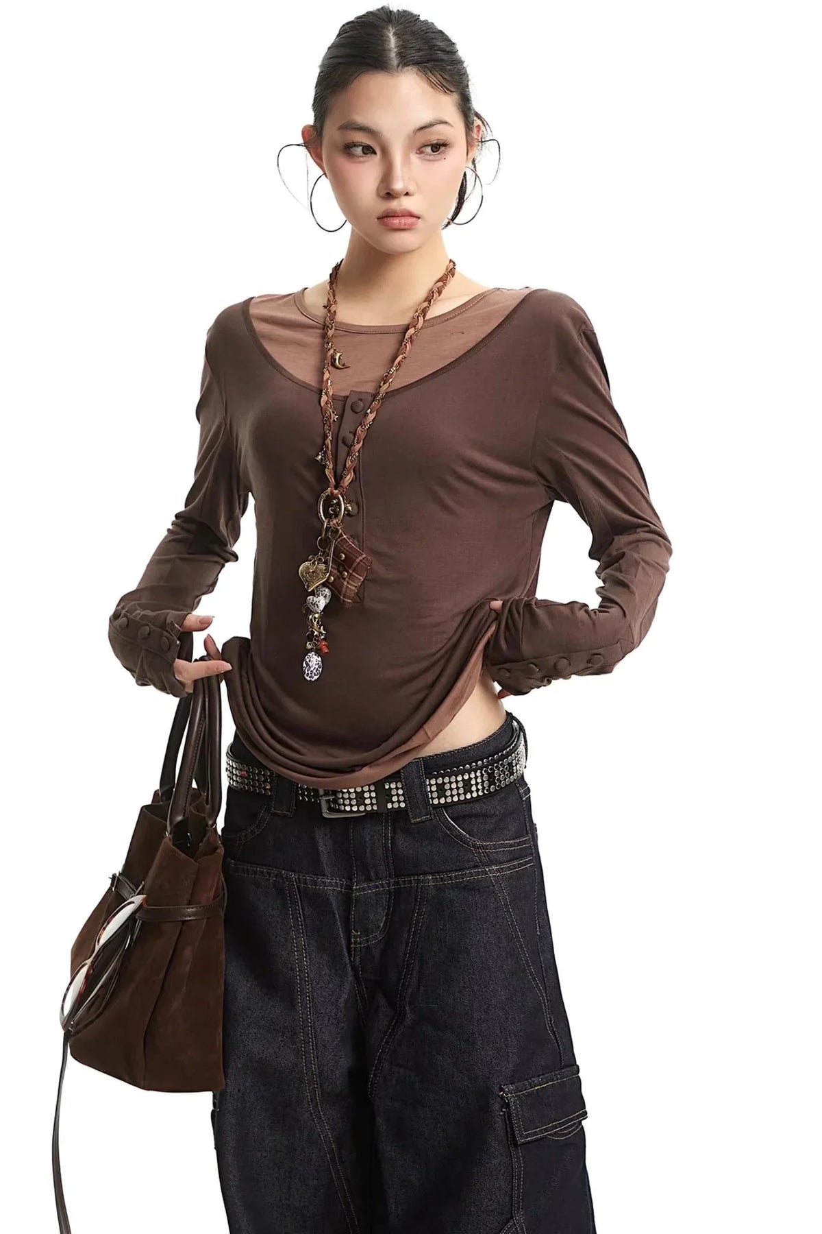 Henry Fake Two-Piece Sweater
