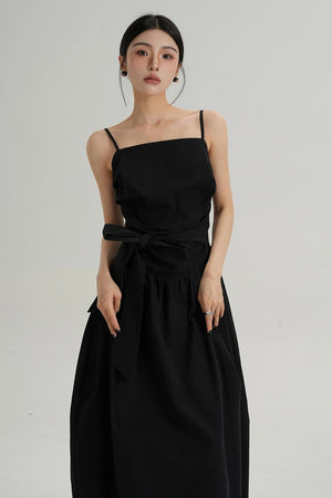 Hepburn Style Waist Slim Dress