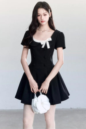 Hepburn Vintage Little Black Dress
