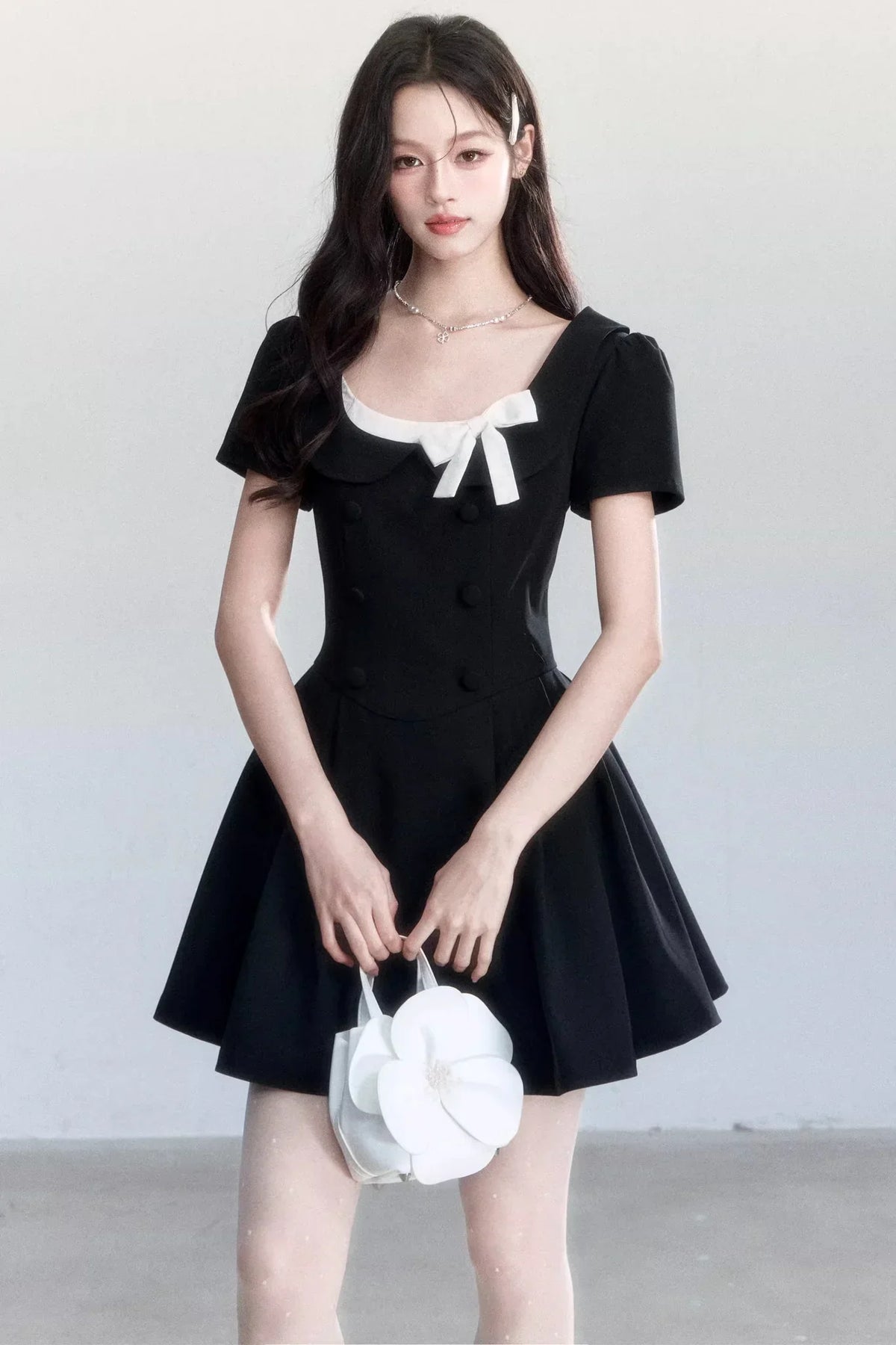 Hepburn Vintage Little Black Dress