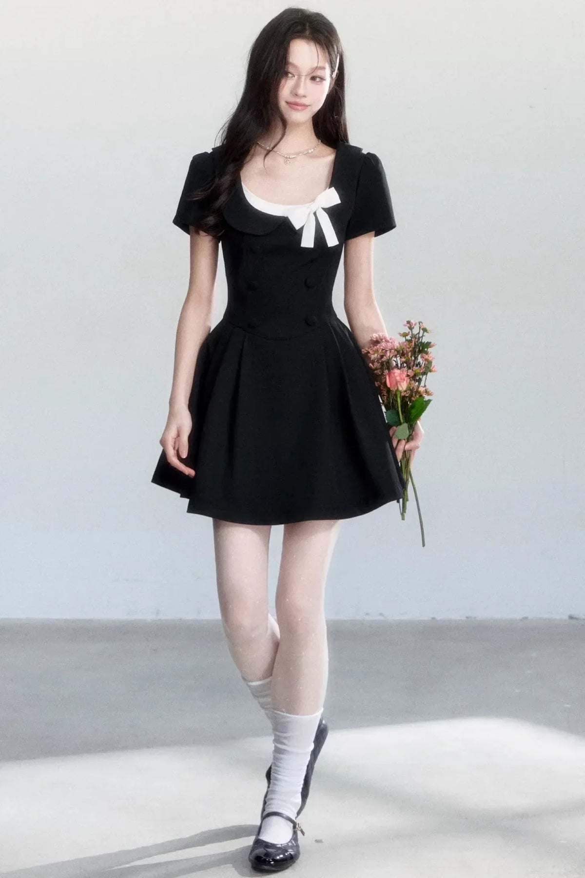 Hepburn Vintage Little Black Dress