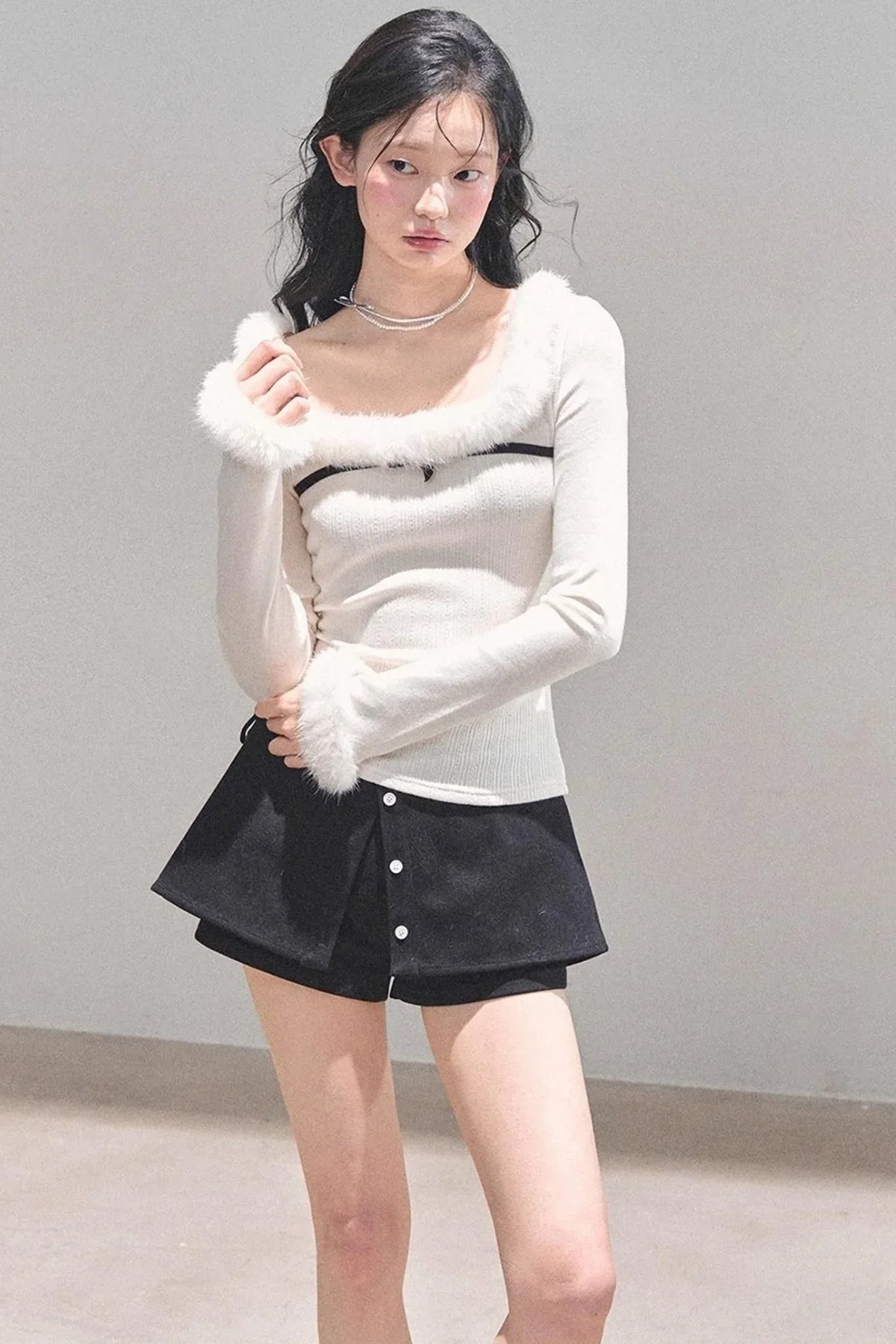 Hidden Moonlight Knitted Top