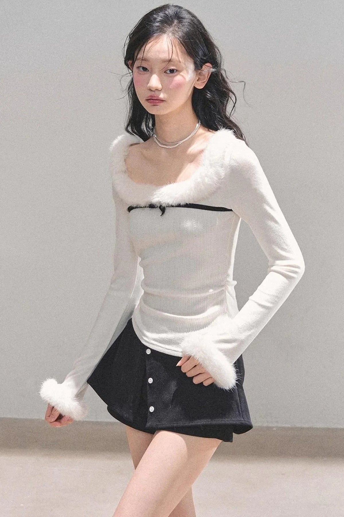 Hidden Moonlight Knitted Top